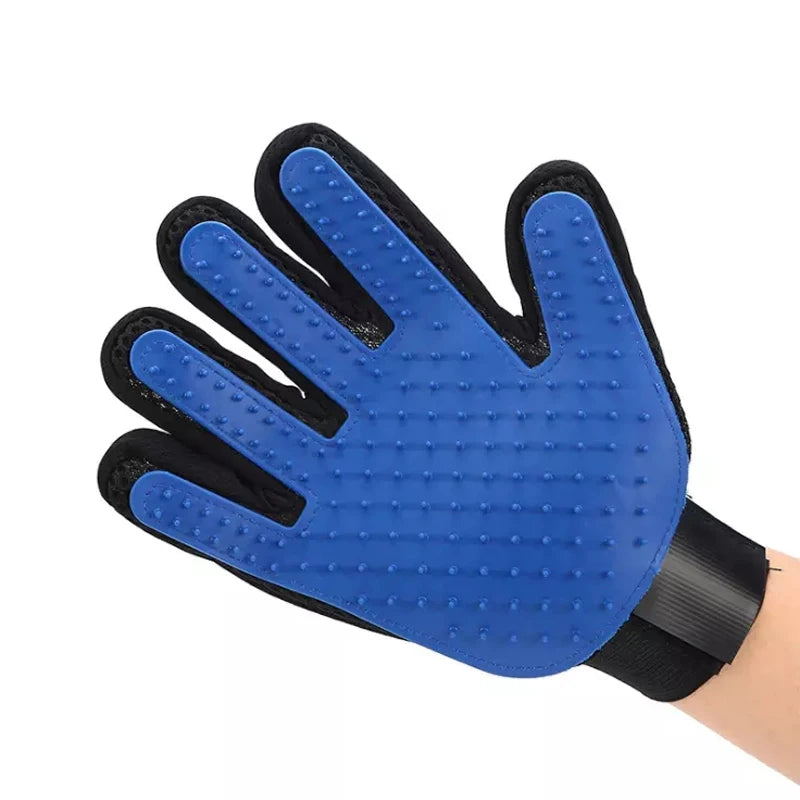 Pet Deshedding Brush Glove