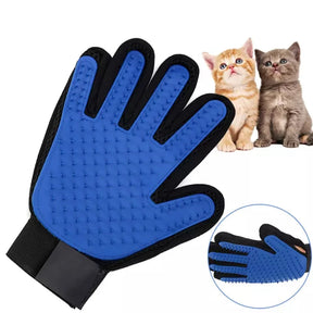 Pet Deshedding Brush Glove