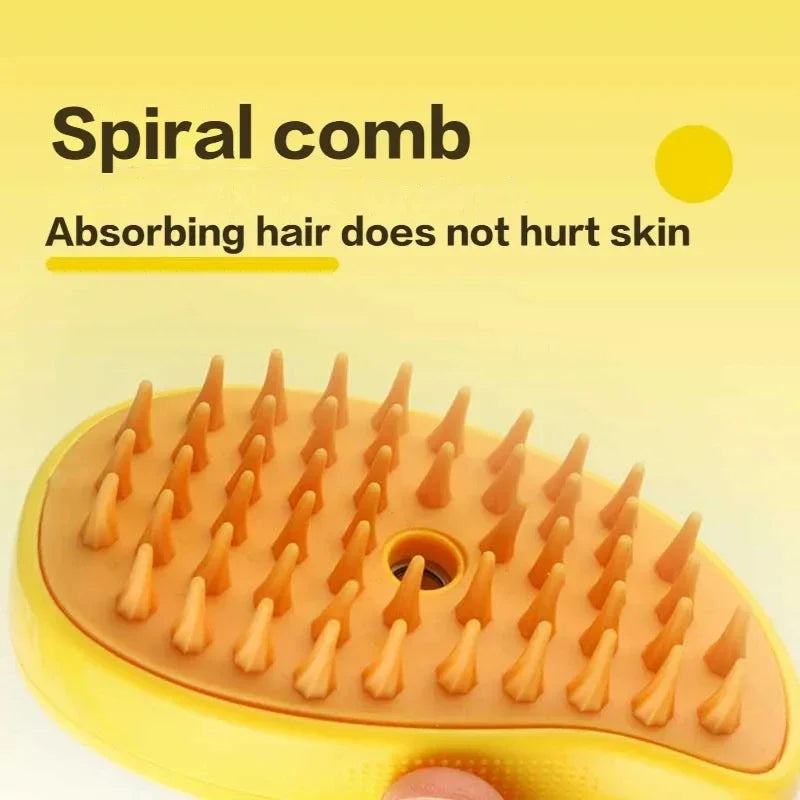 Steam Grooming Brush