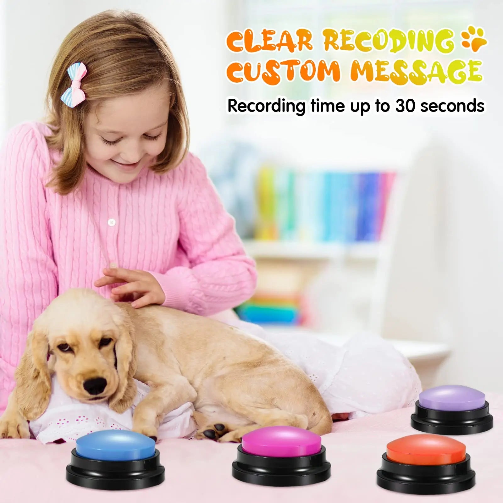 Communication Pet Training Buttons