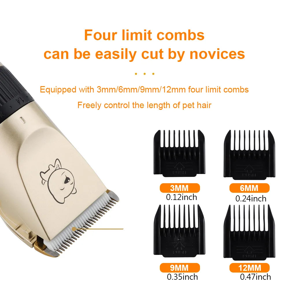 Professional Electric Hair Trimmer for Pets