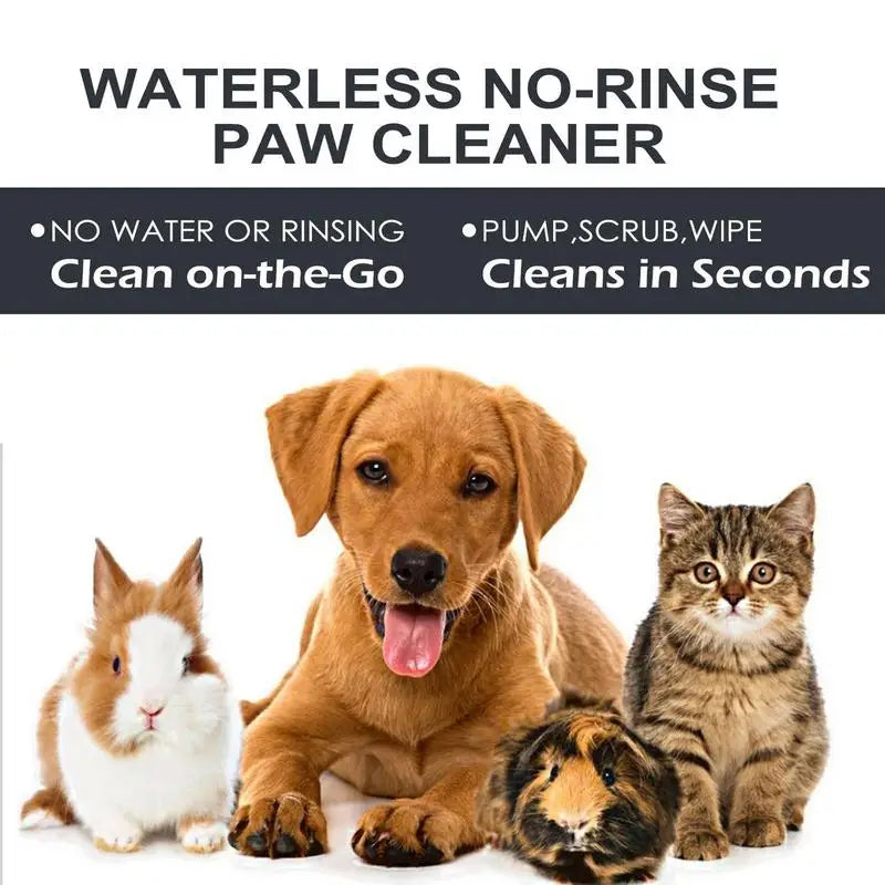 Pet Foam Paw Cleaner